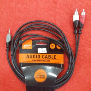 Cable 2RCA-Minijack ST